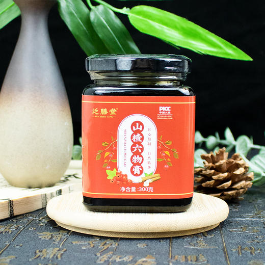 【3瓶装】山楂六物膏膏、严选好料、浓缩膏滋、300g/瓶 商品图1