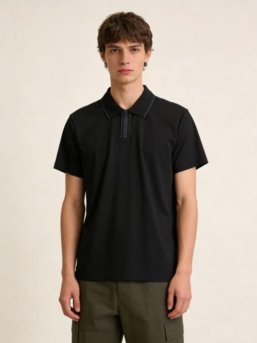 G2000男装SS26商场新款【凉感】全棉舒适短袖POLO衫61140068 商品图0