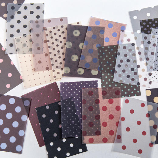 糖诗波点实验室系列原创基础硫酸纸素材纸 商品图0