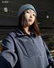 鸟家Olera Zip Neck女款华夫格银离子半拉链卫衣3.12 商品缩略图3