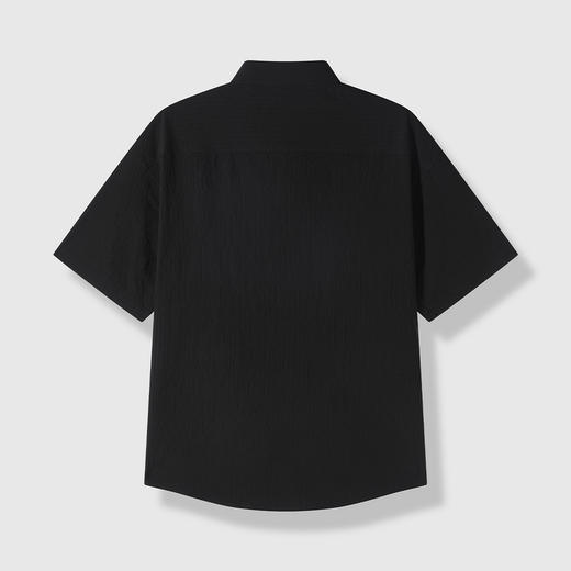 GXG男装26夏季日常通勤简约舒适百搭青年休闲男式翻领短袖衬衫K&C 商品图1