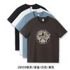 F031804夏季新款美式复古休闲个性百搭宽松圆领男士T恤 商品缩略图0