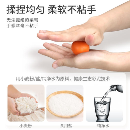 【“益智”伙伴❗️DIY卡通彩泥小猪面条机】趣味百变彩泥玩具，培养孩子对色彩的认知，雪糕彩泥黏土套装过家家餐具儿童玩具L 商品图1