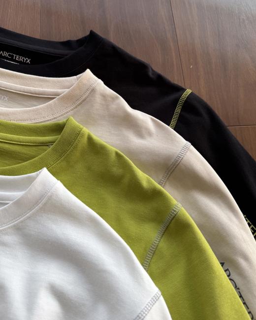 点此购买 始祖鸟春秋季经典户外登山拼色男女款长袖T恤 yh 342601 商品图13