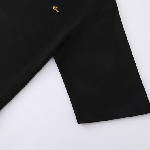 GXG男装26夏季简约刺绣字母圆领针织短袖时尚潮流日常百搭男式T恤K&C 商品图11