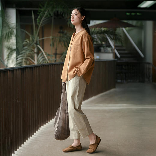 （3-5天发货） 苎麻衬衫 商品图12