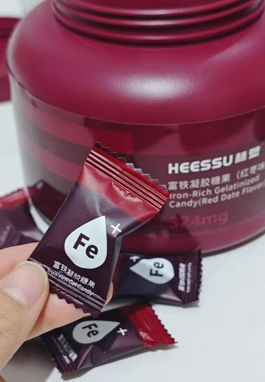 HEESSU赫塑凝胶果糖（红枣味） 商品图5