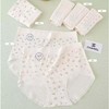 女士莫代尔棉碎花中腰包臀甜美三角裤舒适透气内裤艾护裤3325 商品缩略图0