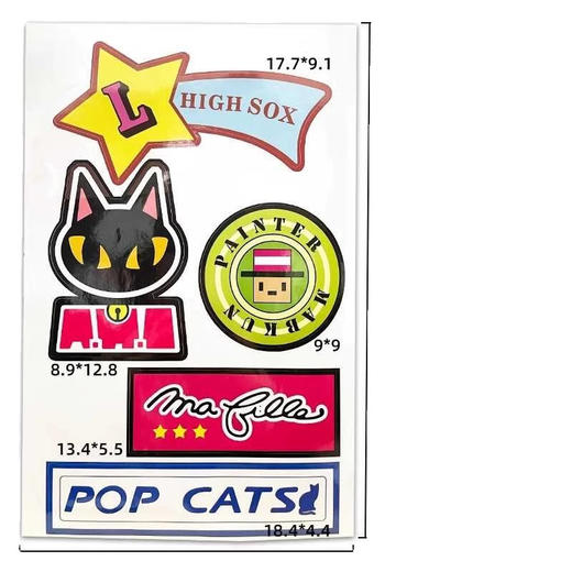 四月是你的谎言贴纸提琴款 商品图0