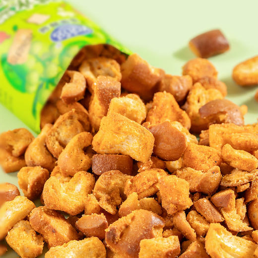 【鲜萃椒麻味碱水面包丁320g】 约20包 非油炸 酥脆可口 港荣焕新季49.9任选4件 商品图2