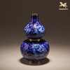 铜师傅《牡丹福禄(景泰蓝)》客厅紫铜葫芦摆件 家居装饰工艺礼品 商品缩略图3
