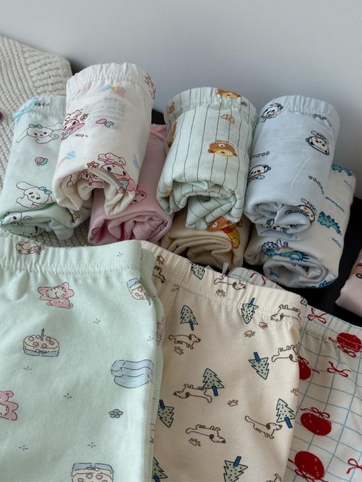 💰原价59.9/盒，现开团49.9/2盒❗🐮线下品牌货！【M260156线下品牌货10A莱卡抑菌软眠棉内裤】‼️✔️给娃选内裤千万不能将就！一盒三条装！花色随机发🉑选男女生！ 商品图3