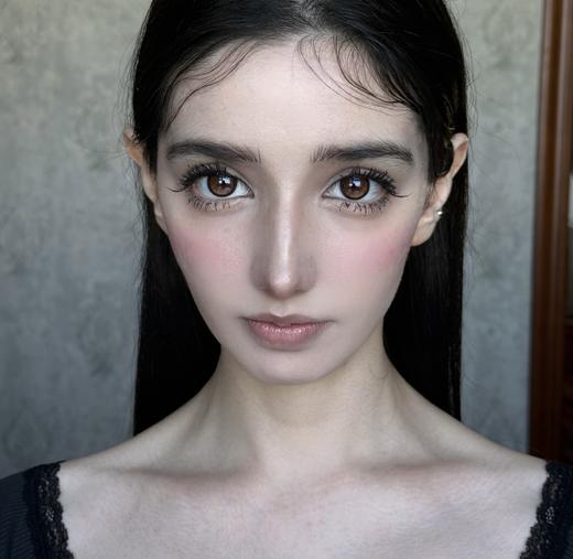 liliyacon日抛 阳光脉络 直径14.5mm着色13.8mm（10片装） 商品图1