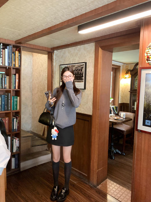 <曾小咸推荐>3.20现货秒杀 ！微信超特价！韩系3色长袖打底衫 日常119.99 立减60 秒杀59.99！！ 商品图5