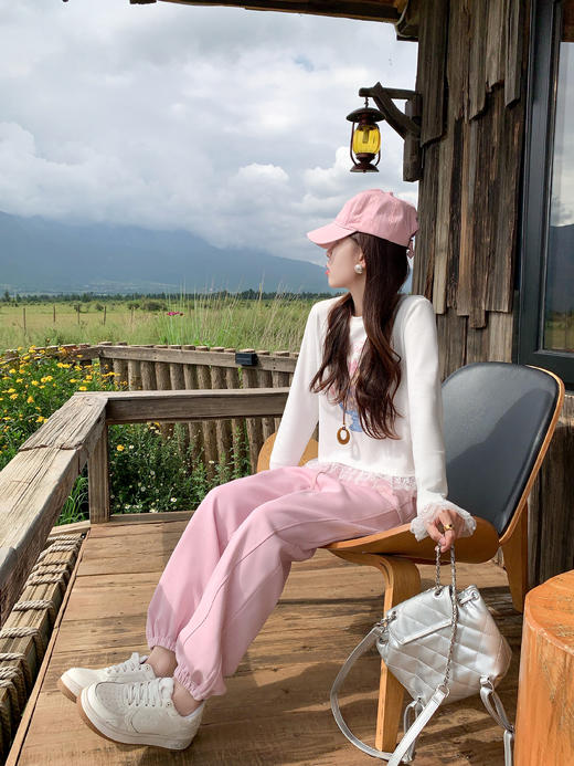 <曾小咸推荐>3.20现货秒杀 ！微信超特价！卡通印花拼接蕾丝边T恤 日常149.99 立减90 秒杀59.99！！ 商品图9