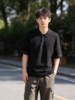 G2000男装SS26商场新款【BLACK】【可机洗】针织短袖POLO衫61471028 商品缩略图0