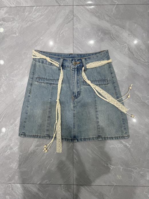 【门店同款】ENJOY夏季蕾丝腰带短裙 162450768 商品图0