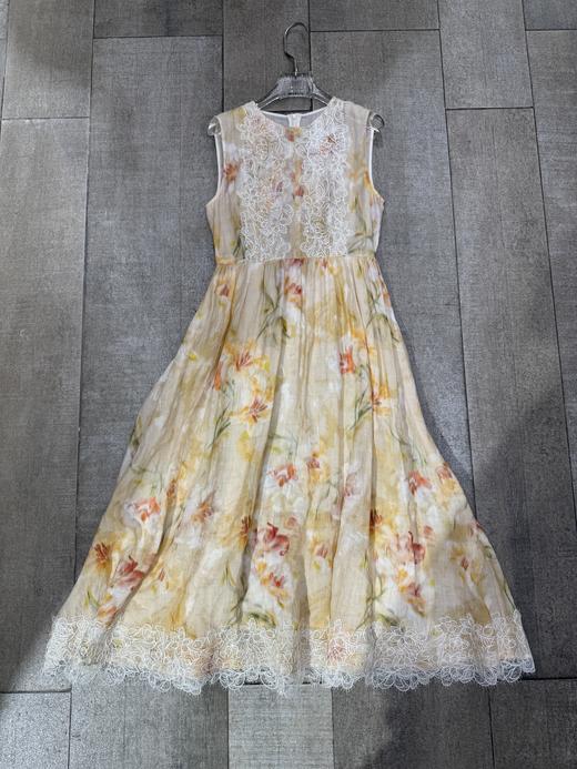 【门店同款】ENJOY夏季花贴蕾丝长裙 162346311 商品图0