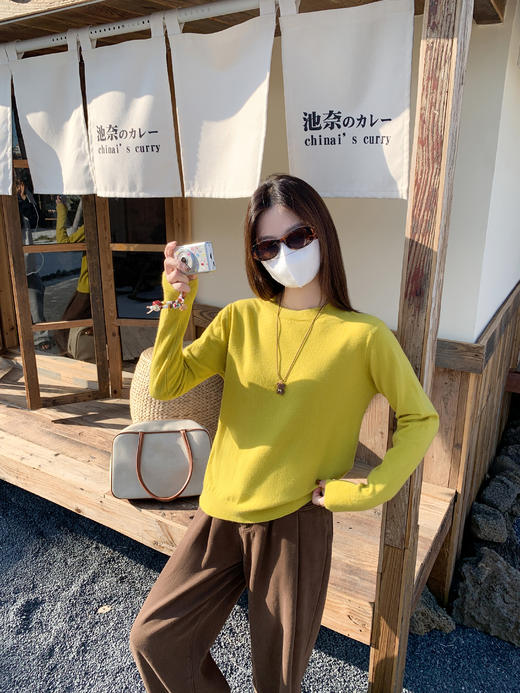 <曾小咸推荐>3.20现货秒杀 ！微信超特价！韩系3色长袖打底衫 日常119.99 立减60 秒杀59.99！！ 商品图8