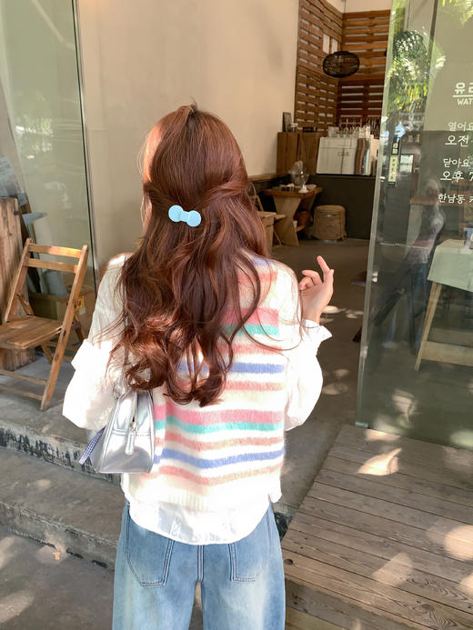 <曾小咸推荐>3.20现货秒杀 ！微信超特价！韩系撞色针织马甲 日常159.99 立减100 秒杀59.99！！ 商品图8