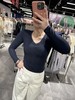 修身显瘦基本款V领打底衫-纪念日百货门店同款169694061 商品缩略图7