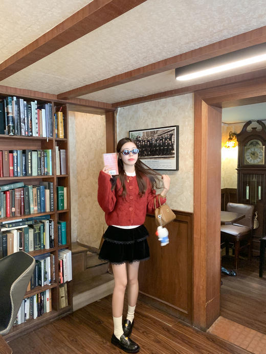 <曾小咸推荐>3.19现货秒杀 ！微信超特价！韩系短款毛衣 日常179.99 立减90 秒杀89.99！！半裙 秒杀69.99！！ 商品图8