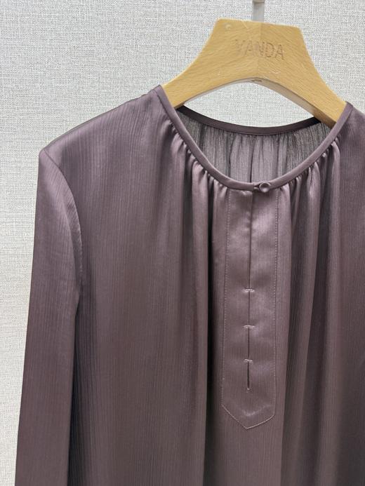 设计风圆领中袖上衣 商品图6