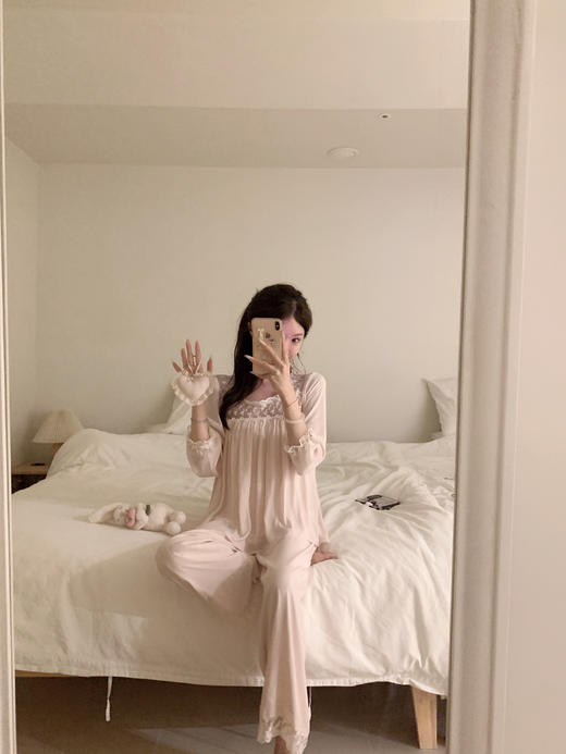 金蘑菇菇 Homewear Di@r少女情怀中古睡衣系列 / 蕾丝睡衣&睡裙 商品图6