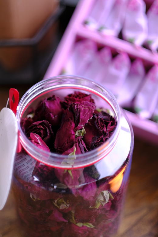 【2026春日集采】云南大理2026春墨江玫瑰，云南大理头水墨红玫瑰冻干花大蕊花茶富花青素 香味浓、花瓣厚，花朵大 商品图10