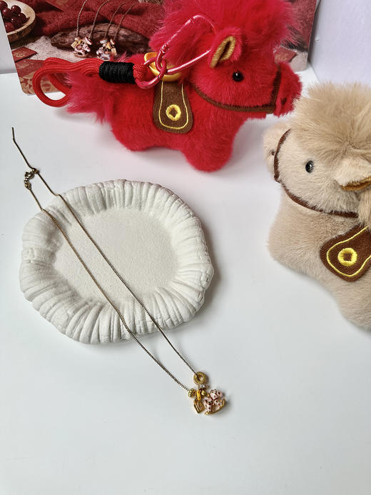 THS-无 爱马家 福马限定项链 福马项链赠送福马挂件 2色 CU1342 商品图2