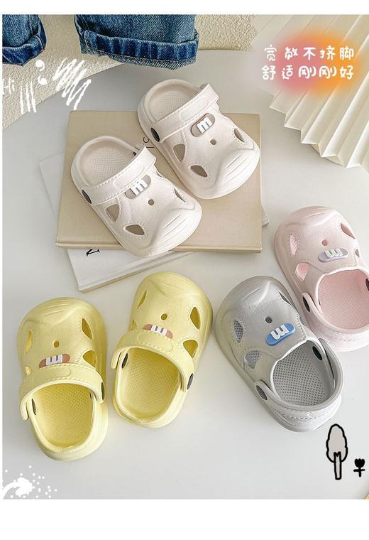 娃的春夏日刚需洞洞鞋！！1双仅19.9单只仅约44g一体成型【M11 软底沙滩凉鞋】一双鞋=拖鞋+凉鞋，孩子穿上就不想脱~ 商品图2