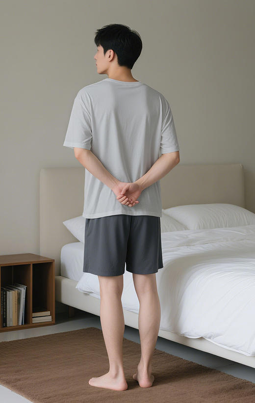 🔥舒适无感❗️【莫代尔情侣家居服】承包整年宅家松弛感❗️亲肤软糯面料，一穿就爱上，疲惫瞬间清零 某宝价💰150+ 今天开团价仅需💰59.9 商品图3