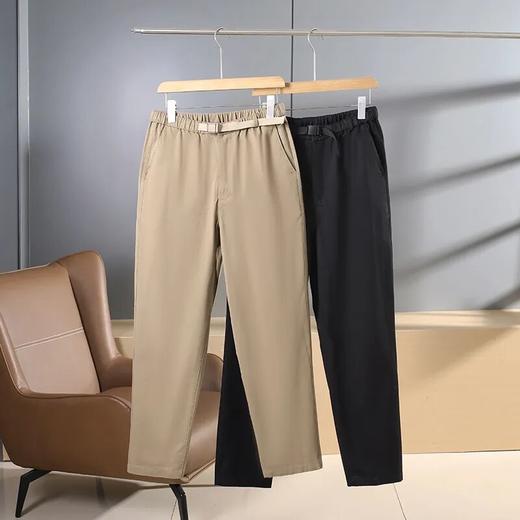 纯棉锥形休闲裤男宽松直筒松腰city boy工装裤 商品图0