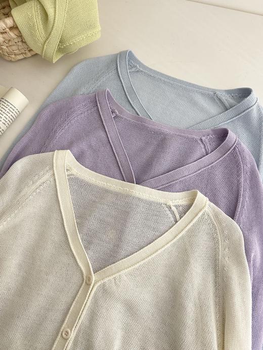 🥳【氛享】私服系列❗️【仟梓赫 天丝亚麻羊毛开衫 】❗百搭的一款开衫！✨颜色真的好看到爆‼️ 用了高品质的天丝亚麻混纺材质，❗❗❗👍质感真的无敌了！ 商品图1