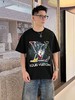 马户牌泼墨涂鸦牙刷绣字母短袖 商品缩略图1