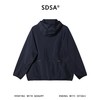 SDSA男装2026新款高贵轻奢美式简约多口袋拉链立领连帽夹克外套潮 商品缩略图4
