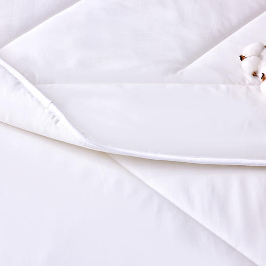 多喜爱 棉享舒柔春秋被【全棉面料】【三维螺旋纤维】【全棉包边】柔软亲肤 蓬松轻盈 整张填充 精美绗缝 八点固定 商品图1