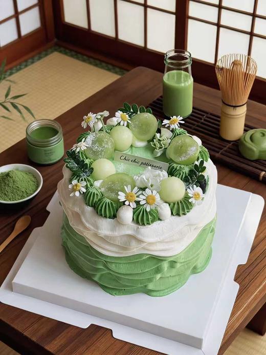 抹茶茉莉红豆蛋糕 | 昔果 商品图0