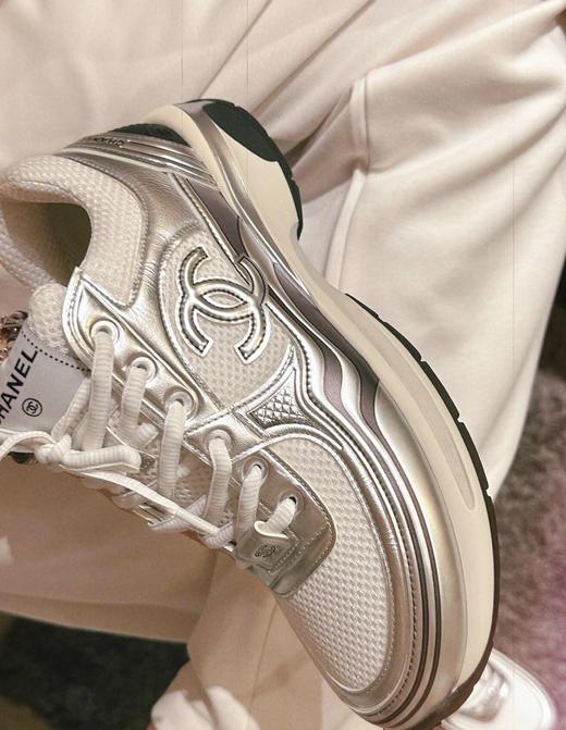 男女同款小香银角大王经典内增高走秀运动鞋 商品图6