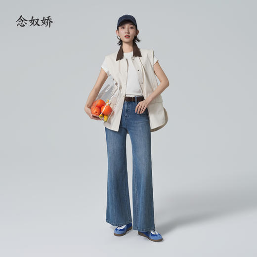 【商场同款】CNI6686 “ 巴恩马甲 ” 好穿好搭配 时髦单品 显瘦包容的一手长马甲 商品图12