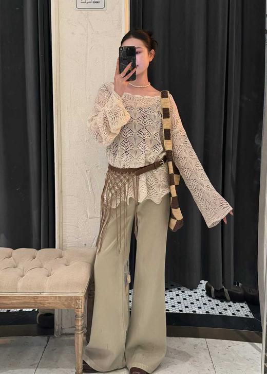 【门店同款】ENJOY春季镂空吊带针织上衣 170544861 商品图1