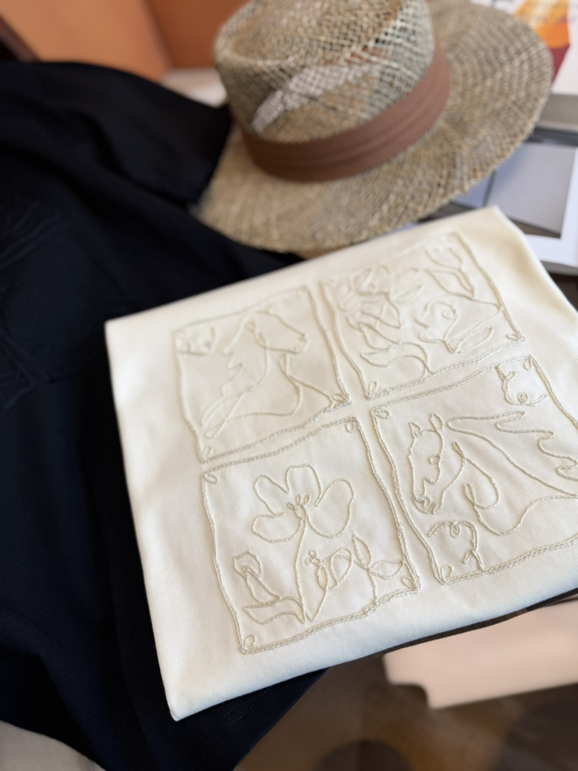 2603315    “🐎” 手工刺绣T恤