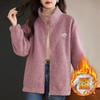 加绒加厚羊羔绒外套女冬季2025新款颗粒绒大码女士爆款摇粒绒上衣 商品缩略图5