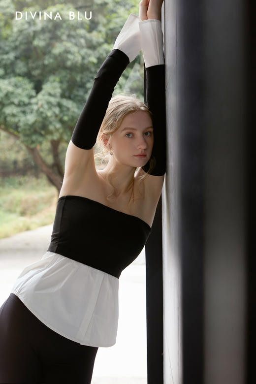 DIVINA BLU 马赛系列 迪唯纳拼接裹胸M135 商品图3