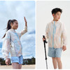 funactive男童印花防晒衣儿童轻薄户外连帽运动外套F1UW10408 商品缩略图0