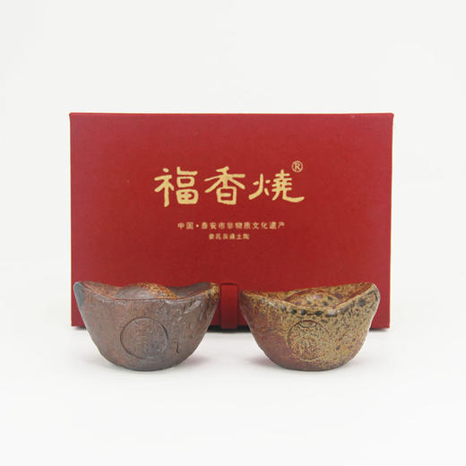 泰山非遗福香烧泰山香灰元宝摆件 商品图3