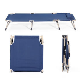 自营（北京董礼）-汉乐美途折叠躺床HL-0902   展开：193*63*30CM；折叠：72*13*65CM