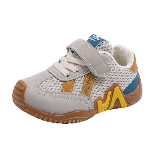 【不挤脚丫！不易掉跟】2026春季款软底男童跑步鞋网面透气德训鞋儿童运动鞋女童鞋1-6岁。xa 商品图4