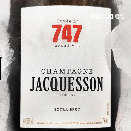 Jacquesson Cuvée N°747 雅克森特酿 747 号香槟 750ml 商品图2