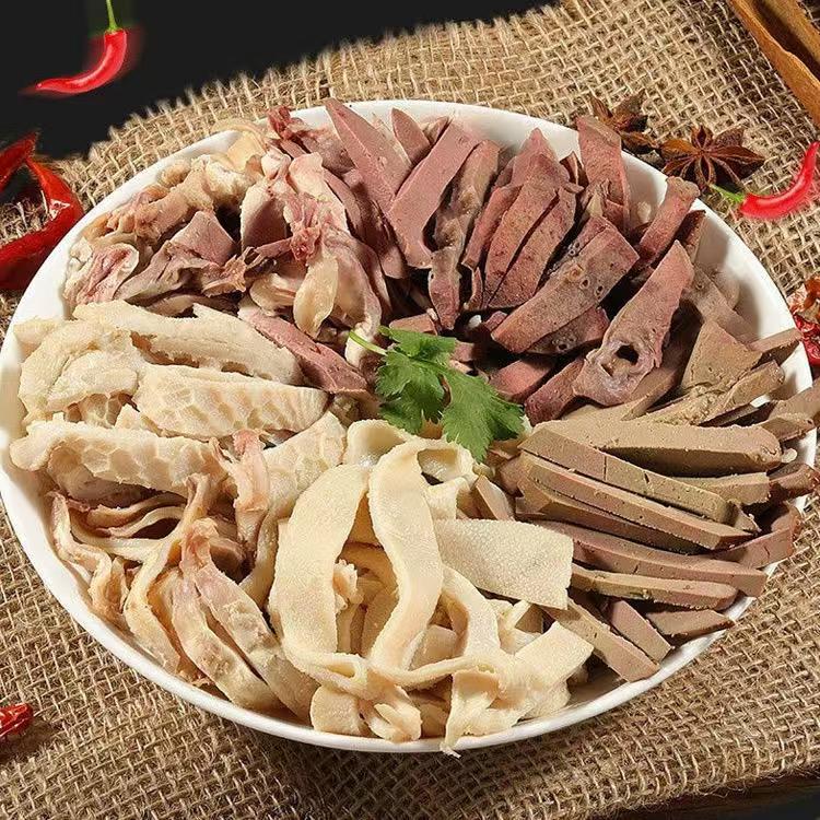 羊杂（炒辣椒，熬汤）